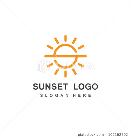 Sun Vector illustration Icon Sun Vector illustration Icon 106162802