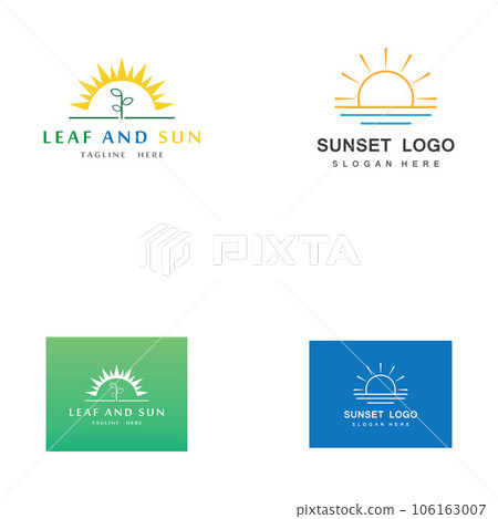 Sun Vector illustration Icon 106163007