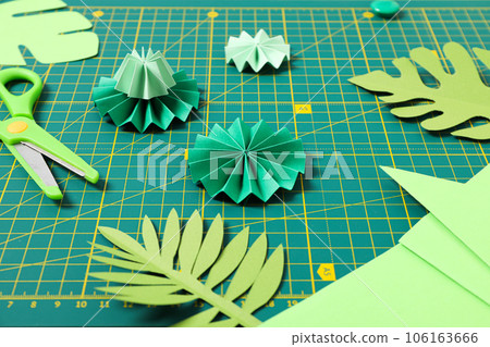The concept of accessories for patchwork, mat cutting 106163666