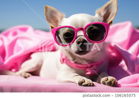 Tiny pink outlet sunglasses