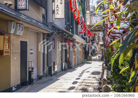大阪南清晨 法善寺橫丁 夏天 106166960
