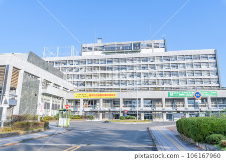 Sendai City Hall in sunny weather, Sendai City, Miyagi Prefecture 106167960