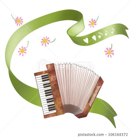 手風琴的簡單插圖 手風琴的簡單插圖 106168372