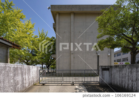 Musashi Junior High School Gate Musashi Junior High School Gate 106169124