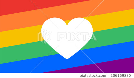 Poster, banner or Rainbow flag 106169880