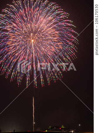 Celebration, Resurrection, Kisarazu Fireworks Festival is very attractive and beautiful in color 106170530
