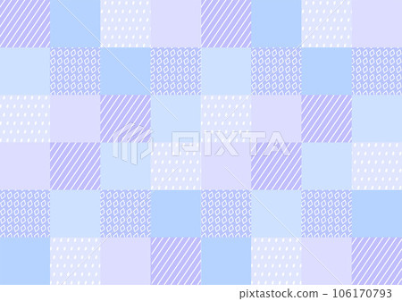 背景拼布圖案藍色 背景拼布圖案藍色 106170793