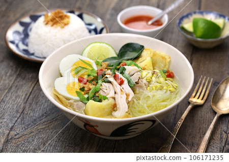 Soto Ayam (Indonesian chicken soup) 106171235
