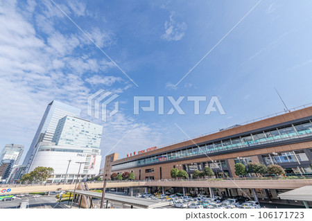 宮城縣仙台市JR仙台站西口及周邊街景 106171723