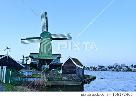 荷蘭 Zaanse Schans 木工風車 荷蘭 Zaanse Schans 木工風車 106172405
