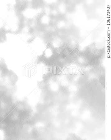 Background material Old Japanese paper with ink bleeding 106173437