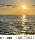sunset over the sea 106173981