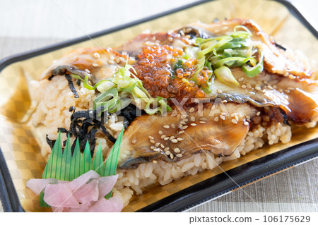 Delicious eel crusted rice 106175629
