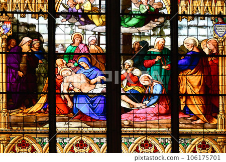 科隆大教堂彩色玻璃 / 德國科隆 106175701