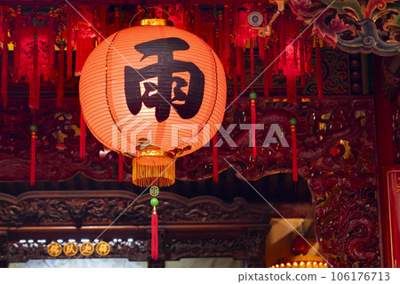 Chinese temples, temples, red lanterns, Chinese lanterns, Chinese temples, temples, red lanterns, Chinese lanterns, 106176713