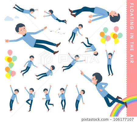 爸爸的裝置漂浮在空中 106177107