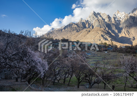 Tupopdan peaks, near Passu village, upper Hunza, Northern Areas of Pakistan Tupopdan peaks, near Passu village, upper Hunza, Northern Areas of Pakistan 106178497