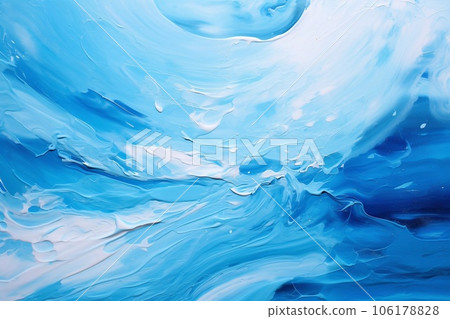 Picture an exquisite marble background, dominated by varying shades of blue - illustration. Generative AI Picture an exquisite marble background, dominated by varying shades of blue - illustration. Generative AI 106178828