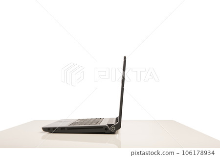 Image of a laptop. concept of internet sharing and technology 106178934