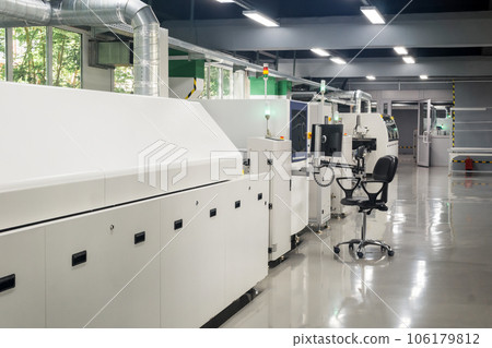 production line for printed circuit board, automatic chip mounter production line for printed circuit board, automatic chip mounter 106179812