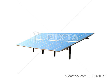 Renewable energy concept with solar panel technology Renewable energy concept with solar panel technology 106180145