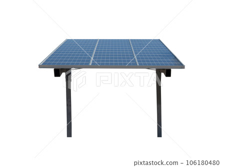 Renewable energy concept with isolated solar panel 106180480