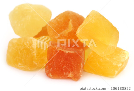 Dried fruits apricot and papaya Dried fruits apricot and papaya 106180832