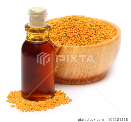 Mustard oil with grain 106181118