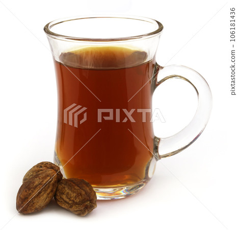 Ayrvedic Tea of Medicinal Haritaki fruits 106181436