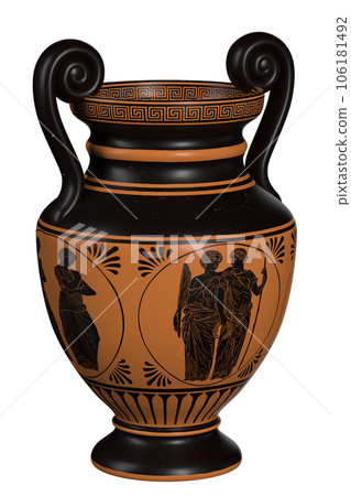 Ancient greek vase 106181492