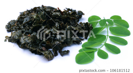 Fried moringa leaves Fried moringa leaves 106181512