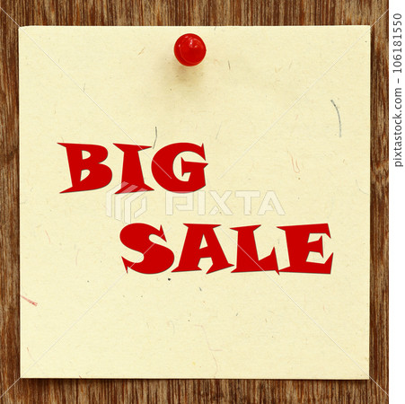 Notice written BEG SALE 106181550