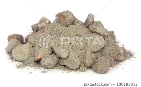 Building materials for making concrete 106183012