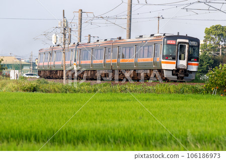 [關西本線] 通過白鳥信號站的快速列車三重 106186973