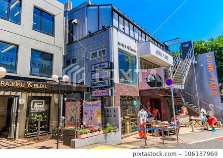 Fashionable streets of Ura-Harajuku, Shibuya Ward, Tokyo (Former Shibuya River Promenade, Cat Street) Fashionable streets of Ura-Harajuku, Shibuya Ward, Tokyo (Former Shibuya River Promenade, Cat Street) 106187969