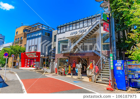 Fashionable streets of Ura-Harajuku, Shibuya Ward, Tokyo (Former Shibuya River Promenade, Cat Street) 106187975