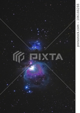 冬季星空獵戶座星雲 冬季星空獵戶座星雲 106188288