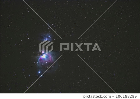 Winter Starry Sky Orion Nebula Winter Starry Sky Orion Nebula 106188289