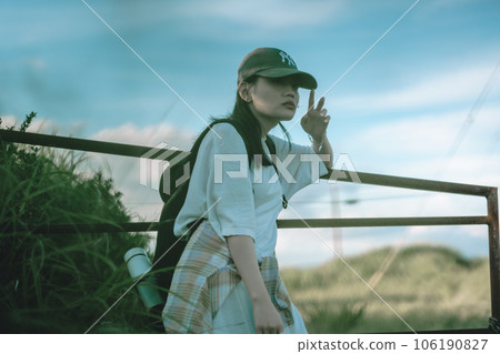 女性背包客旅行 女性背包客旅行 106190827