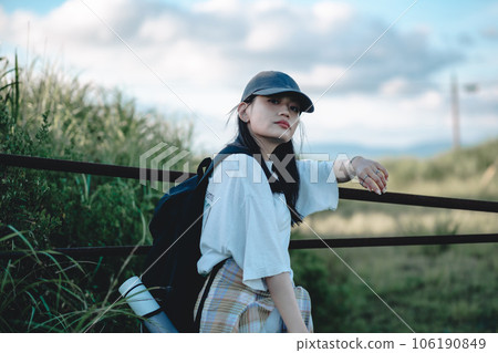女性背包客旅行 女性背包客旅行 106190849