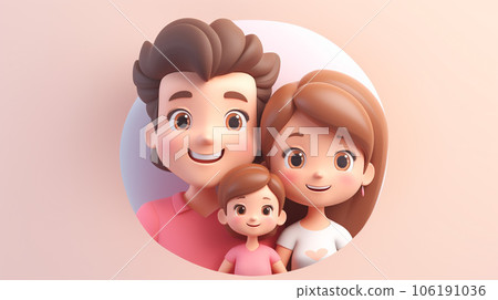 Adorable Miniature 3D Family: A World of Tiny Love Adorable Miniature 3D Family: A World of Tiny Love 106191036