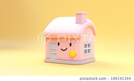 Tiny Cute 3D Home: A Miniature Wonderland of Adorable Charm 106191164