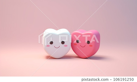 Enchanting Miniature 3D Love: Tiny Adorable Scenes of Affection 106191250