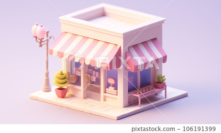 Enchanting Miniature 3D Shop: A Delightful Microcosm of Cuteness Enchanting Miniature 3D Shop: A Delightful Microcosm of Cuteness 106191399