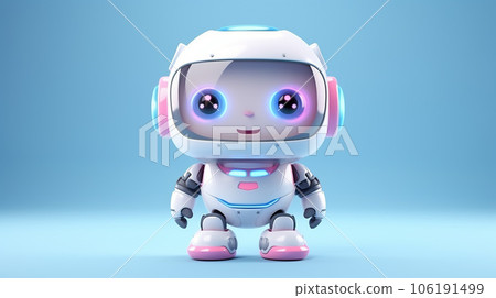 Adorable Miniature 3D Robot: A Whimsical Tech Marvel Adorable Miniature 3D Robot: A Whimsical Tech Marvel 106191499