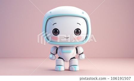 Adorable Miniature 3D Robot: A Whimsical Tech Marvel Adorable Miniature 3D Robot: A Whimsical Tech Marvel 106191507