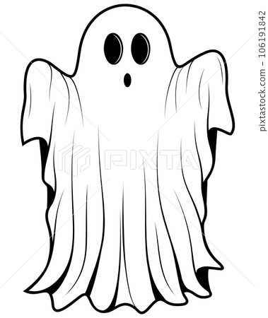 cute halloween ghosts illustration 106191842