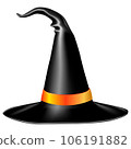 halloween witch hat, Black hat halloween decorations 106191882