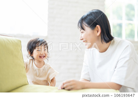 Baby child rearing young mom Baby child rearing young mom 106193647