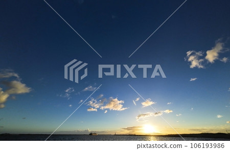 海港夜景/超廣角/以天空為主/230810pm 106193986